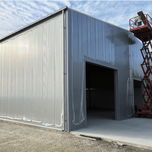 Erweiterungshalle in Kroatien