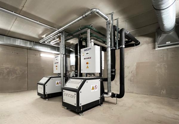 Reversible Geb&auml;udeklimatisierung mit Kompakt-W&auml;rmepumpen FXP